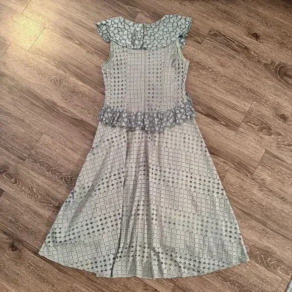 Anthropologie Antoinette Ruffled Midi Dress - Picture 7 of 8